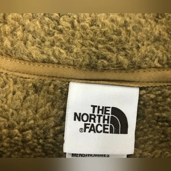 The North Face Olive Green Fleece Sweater - Size Small Men's